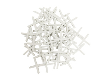 Крестики пластиковые для укладки плитки, 4,0мм 100шт